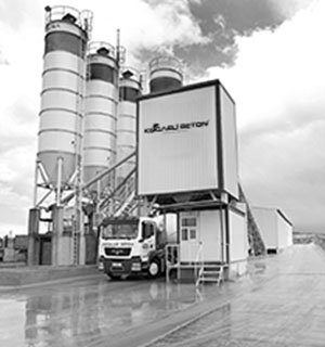 Hazır beton üretimi